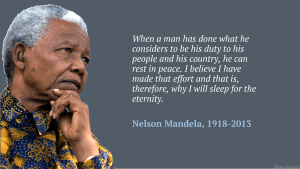 Nelson Mandela