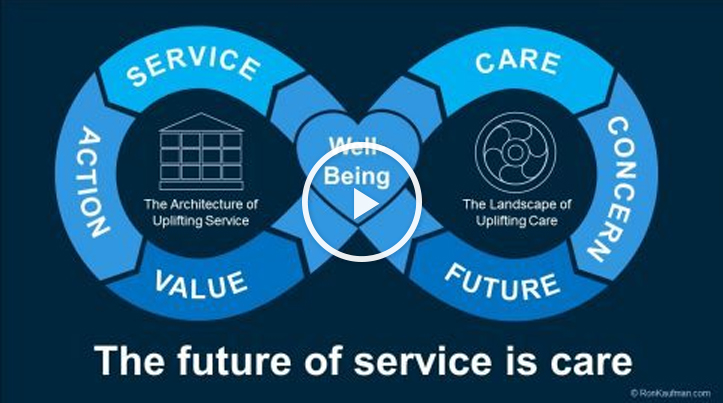 future of service is care - Ron Kaufman