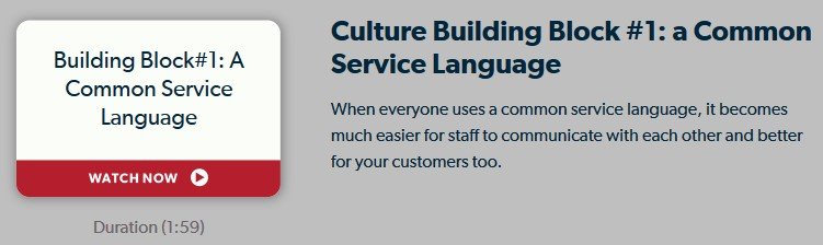 Common Service Language