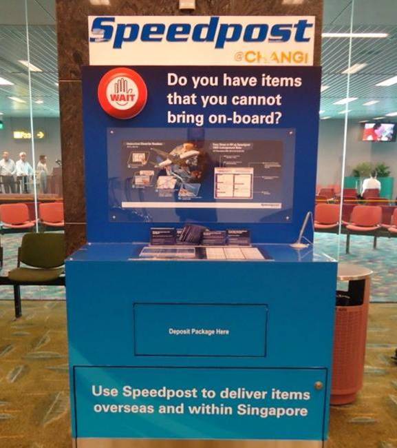 Speedpost at Changi Airport